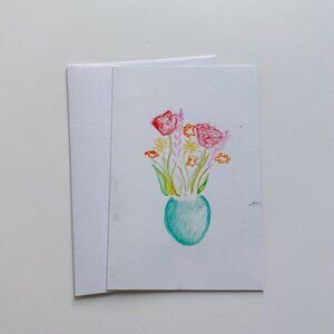 Floral Friendship Greeting Card
